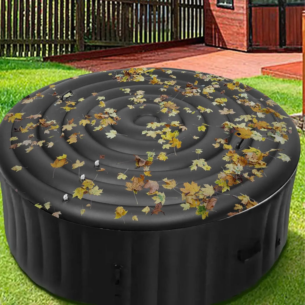 Inflatable Tub Cover 3 Sizes Adjustable Thermal Spa Pool Lid Energy