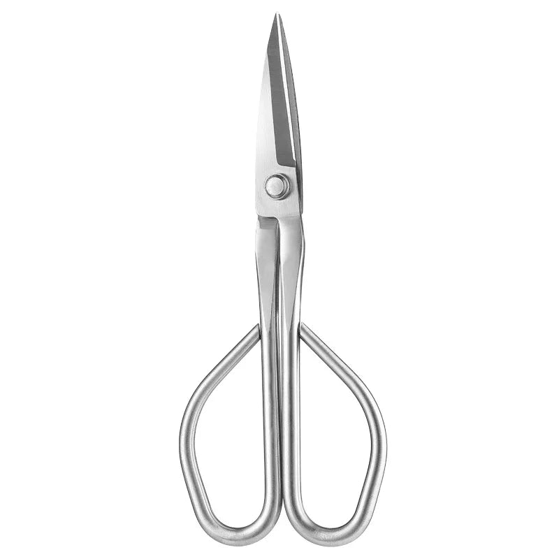 Tender Leaf Scissors Bonsai Tools Branch Scissors Extended Stainless Steel Gardening Scissors Tender Leaf Sprouts Pruning Scisso Zpaxo silvery