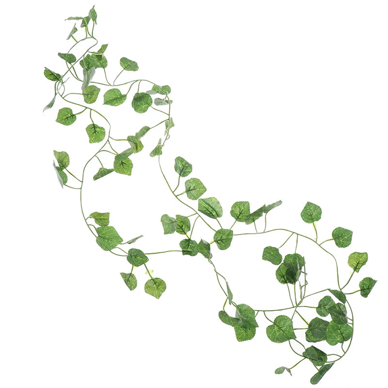 Green Plants Leaf 2 0m Artficial Vine Hanging Decor Rattan Liana Wall Zpaxo
