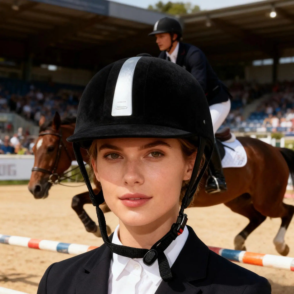 Helmet for Equestrian Safety Comfortable Horseback Protective Gear Comfortable Protective Equestrian Head Gear for Cycling Zpaxo