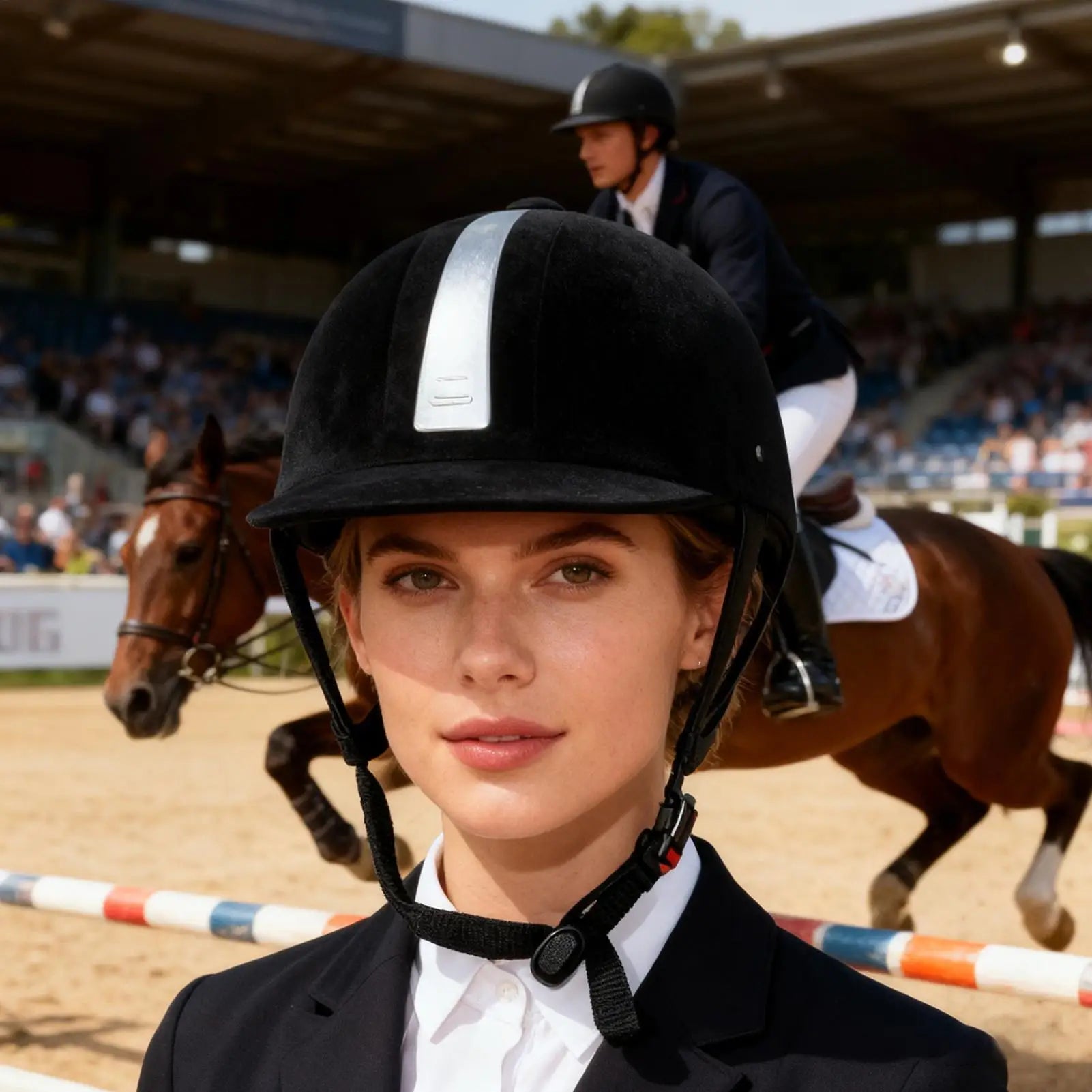 Helmet for Equestrian Safety Comfortable Horseback Protective Gear Comfortable Protective Equestrian Head Gear for Cycling Zpaxo