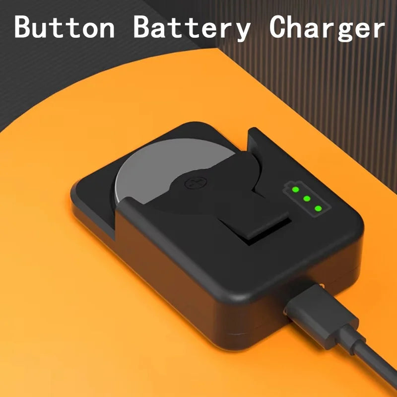Button Battery 4 2V Portable Charging Base Cell Rechargeable Charger