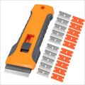 Telescopic Rubber Scraper – Tile & Stubborn Stain Cleaner Telescopic Cleaning Scraper Zpaxo scraper