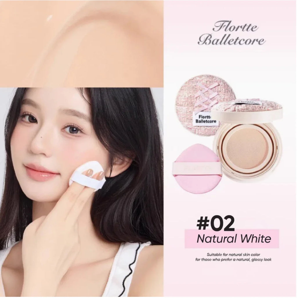 FLORTTE Balletcore Foundation Air Cushion Cream Ballet Breathable Zpaxo 02