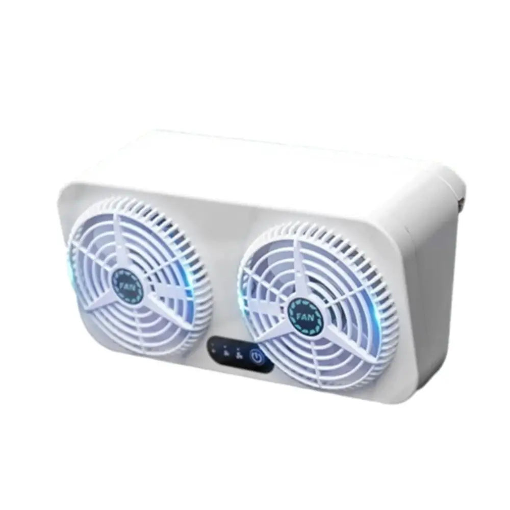 USB Powered Car Cooling Fan 5W Power Energy Saving Window Front Rear Zpaxo
