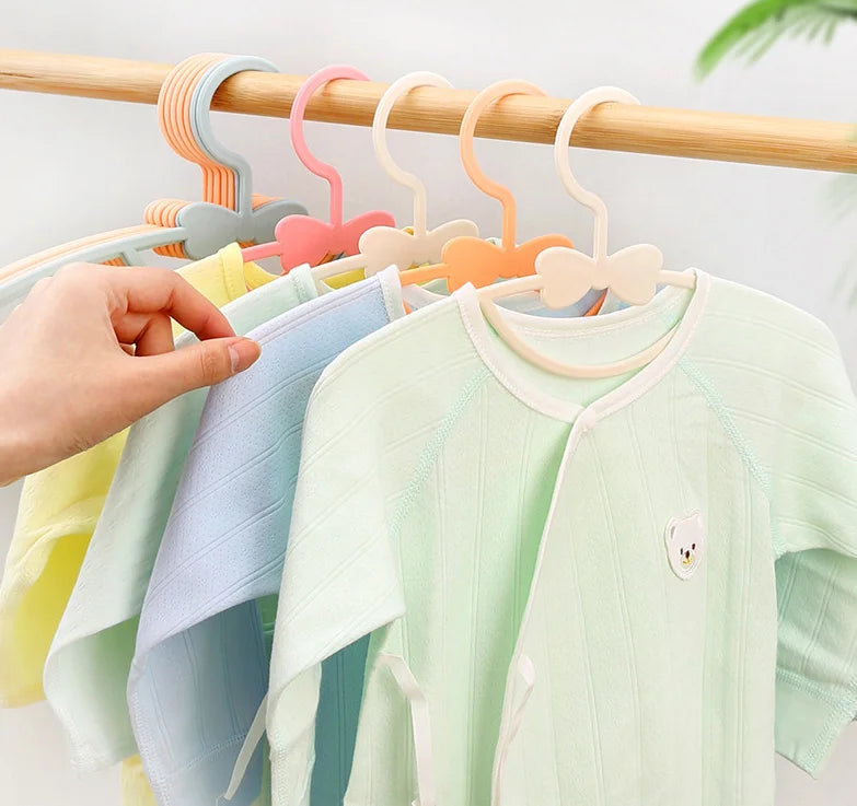 Baby Plastic Hanger No Trace Children Air Clothes Portable Windproof