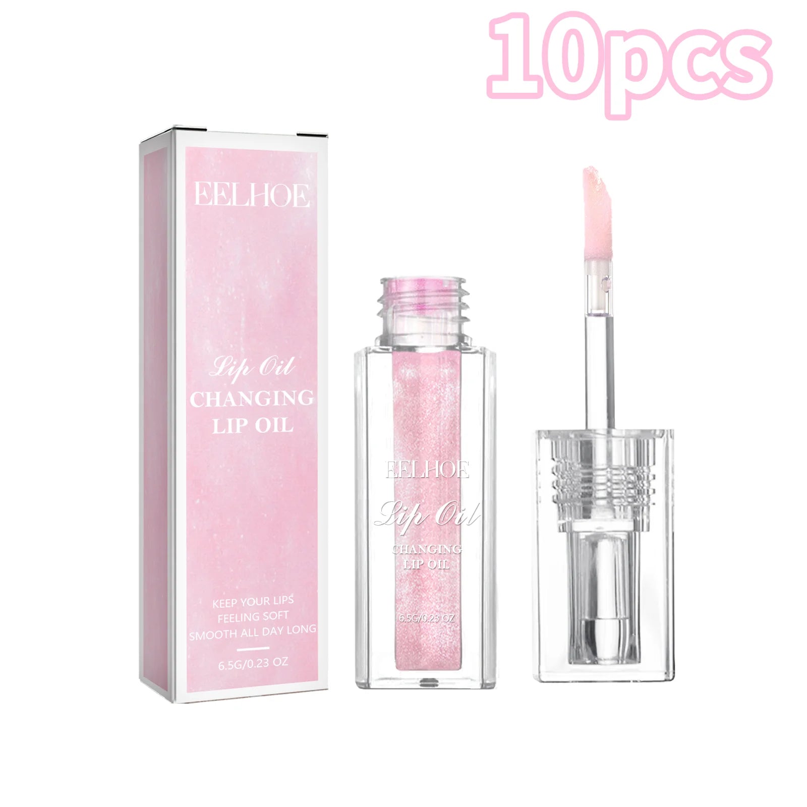Eelhoe Color Changing Lip Oil – Moisturizes & Smooths Lips Color Changing Lip Oil Zpaxo 10pcs