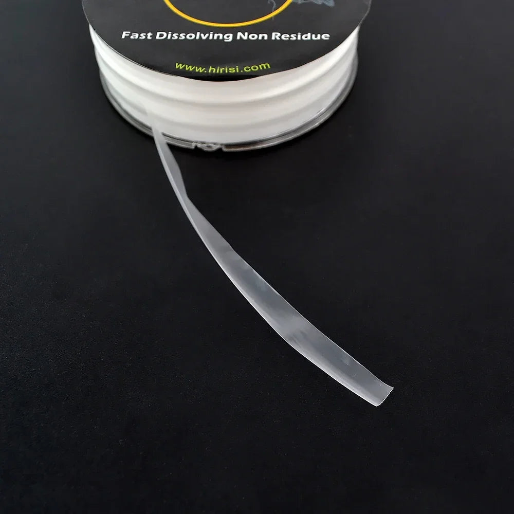 HIRISI 2pcs Carp Fishing Accessories PVA Tape String For Boilie Size 10mm X 20m For Outdoor Fishing Zpaxo