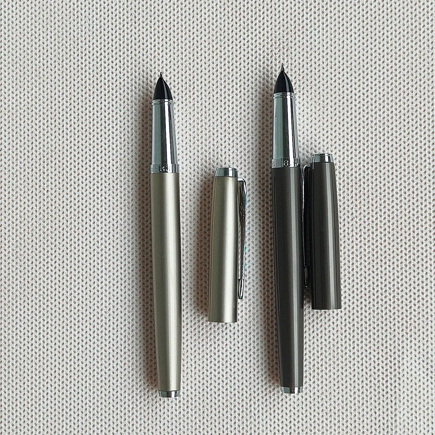Old Stock Yongsheng 833 Fountain Pen Short Metal Pocket Practice Pen For Elementary School Students Stationery Zpaxo