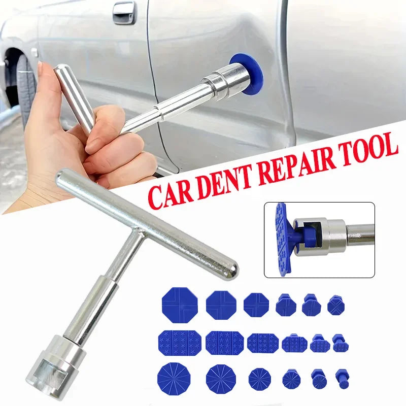 Car Dent Repair Tool Auto Body Part Mechanical Sheet Metal Paintless Dent Removal Puller Kit Hand Tools Kit Set Zpaxo