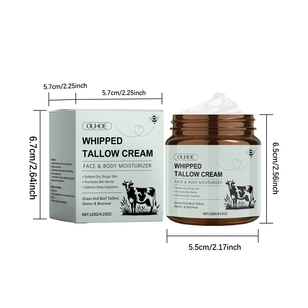 Ouhoe Tallow Cream – Pore Minimizing Firming Face Moisturizer Face Moisturizer Cream Zpaxo