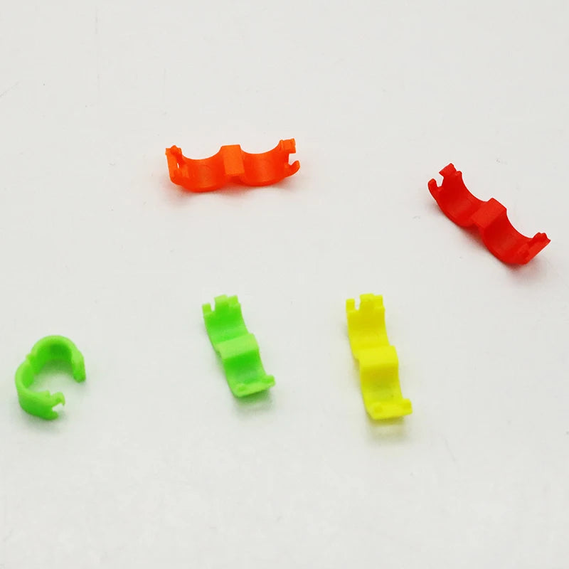 Bird Clip Ring Plastic Foot Rings Colorful Birds Acacia Pigeon All