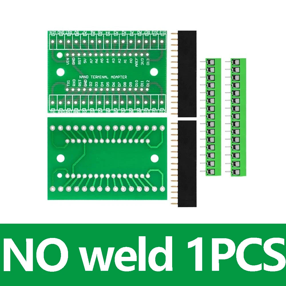 1 NANO V3 0 Controller Terminal Adapter Expansion Board IO Shield Zpaxo no weld 1PCS