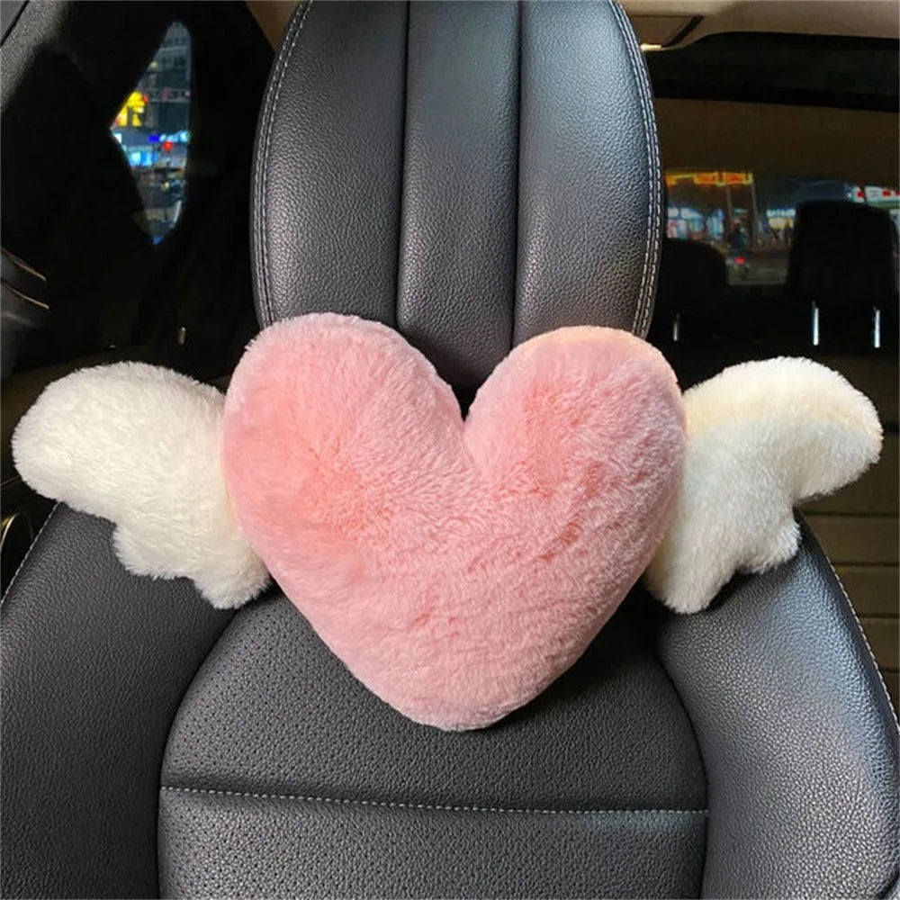 Car Decoration Love Toys Car Cushion Lumbar Support Car Neck Pillow Car Headrest Seat Back Pillow Car Seat Supports Zpaxo Headrest
