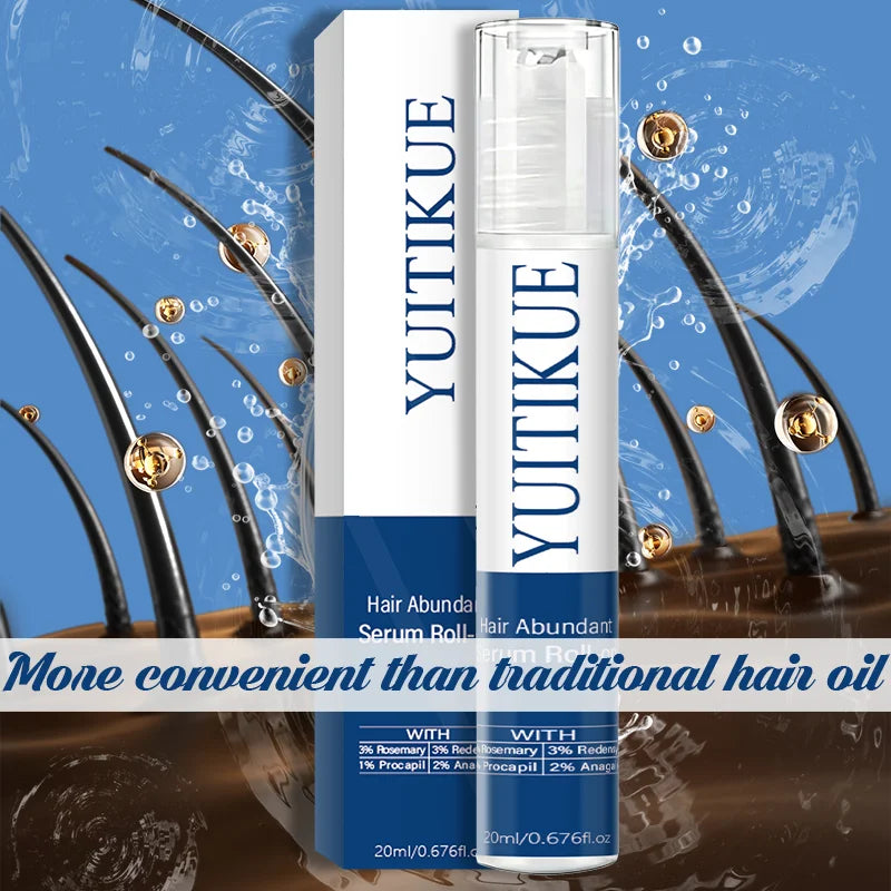 YUITIKUE Hair Serum Roller – Rosemary, Redensyl & Scalp Care Hair Scalp Serum Zpaxo