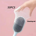 Reusable Hair Brush Cleaning Net Elastic Mesh Quick Clean Round