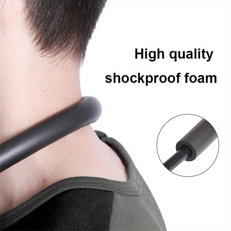 Multi-functional Neck Mount Phone Holder Adjustable Height 360 Degree