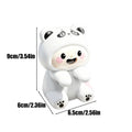 Small Fan For Cooling Food Quiet Animal Shape USB Rechargeable Personal Soup Cooler Fan For Soups Stews Coffees Teas Baked Goods Zpaxo China Mainland White