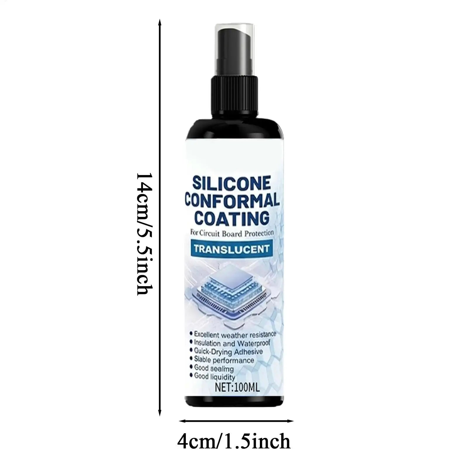 Silicone Conformal Coating Spray Waterproof PCB Clear Sealant