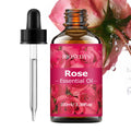 ROSE ESSENTIAL OIL Suitable Massage Skincare Deeply Nourishes Zpaxo ROSE 100ml