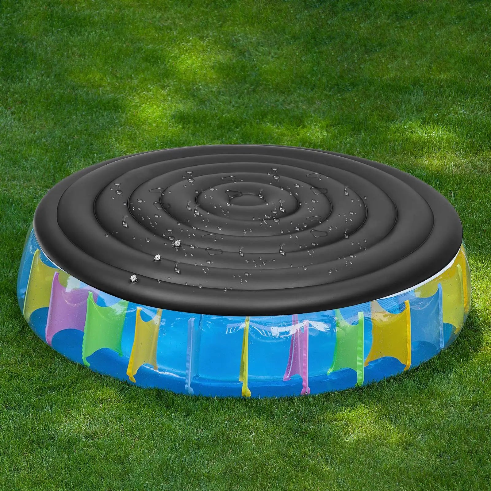 Inflatable Tub Cover 3 Sizes Adjustable Thermal Spa Pool Lid Energy