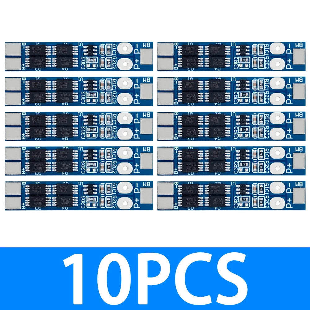 2S 7 4V 8A 18650 Battery Management System Triple Protection Board Zpaxo 10PCS