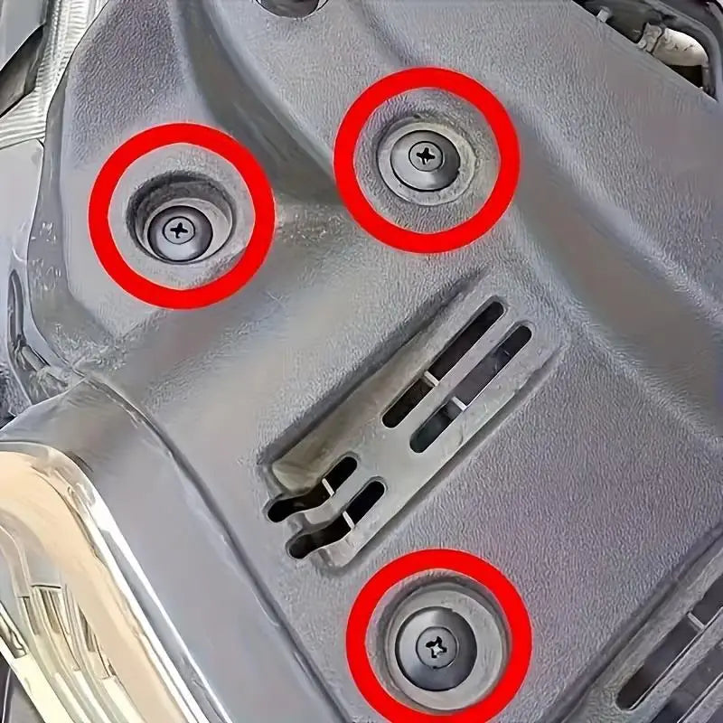 50pcs Automotive Fastener Clip Set, Car Door Bumper Rivet Accessories, Fixing Clips for Body Trim Zpaxo