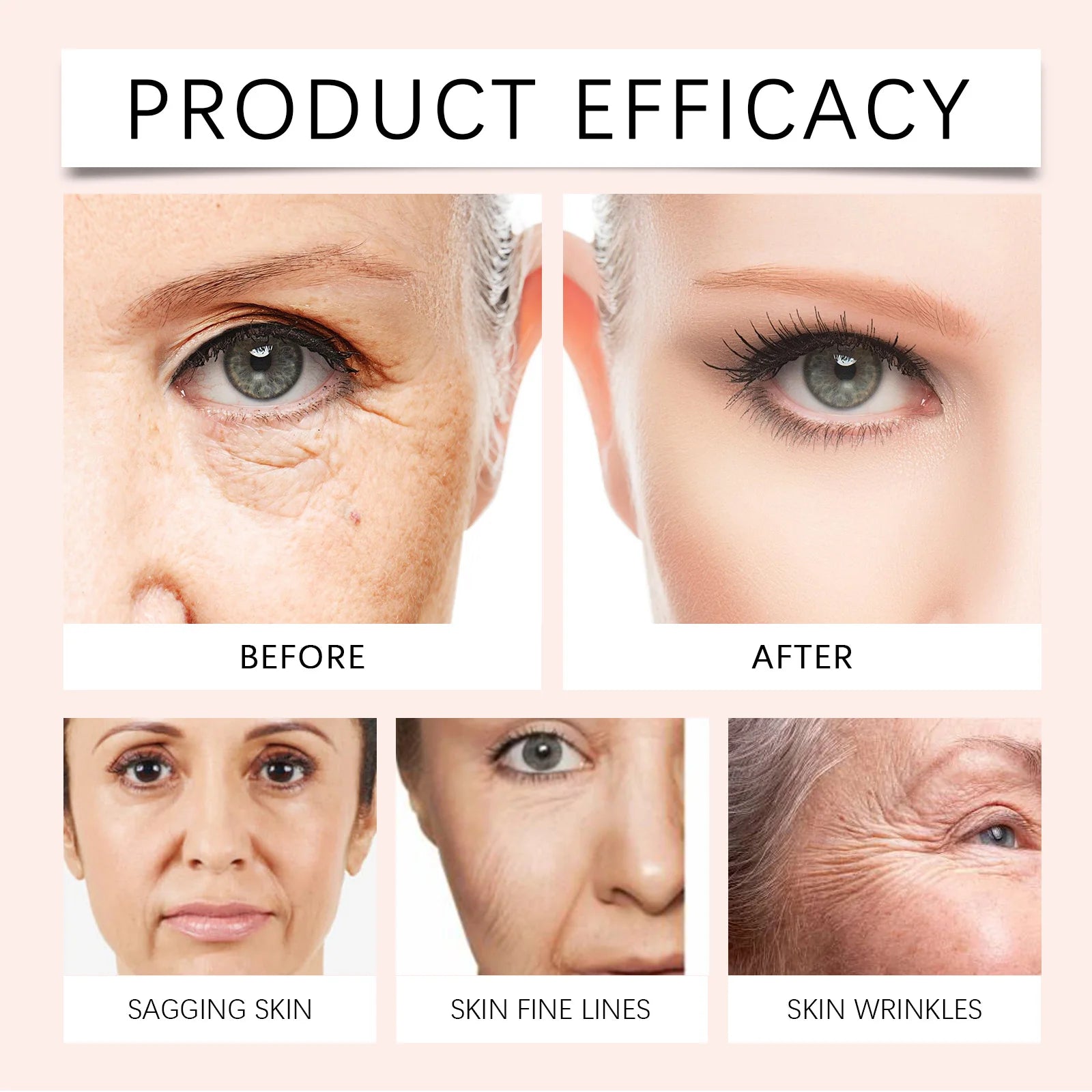 Hoygi Anti-Aging Wrinkle Cream with Skin Tightening Face Moisturizer Clinically Proven for All Skin Types Sensitive Dry Oily Zpaxo