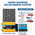 4000W Solar Inverter 600W Panel 100A MPPT Charge Controller 220V AC Zpaxo 20WKL01