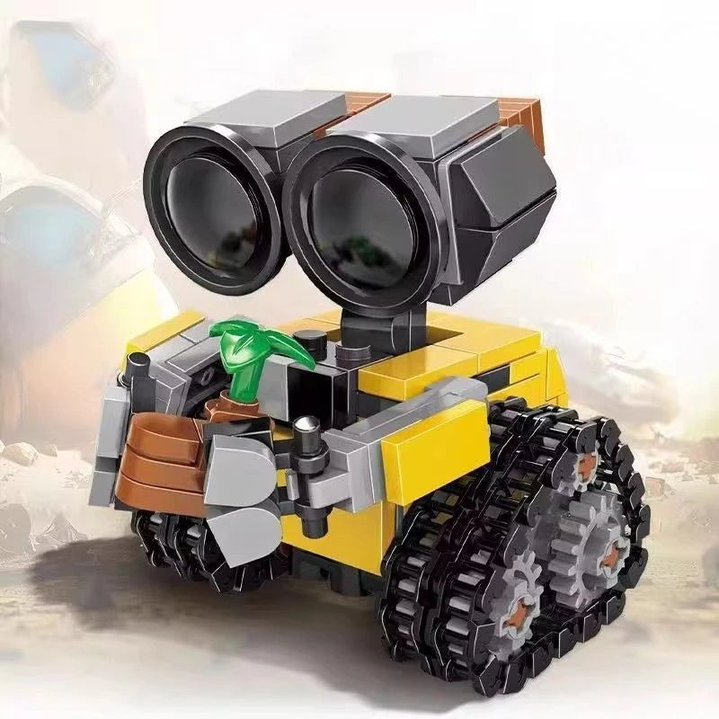 Mecha Robot Building Blocks Creative Desktop Ornaments Anime Movie