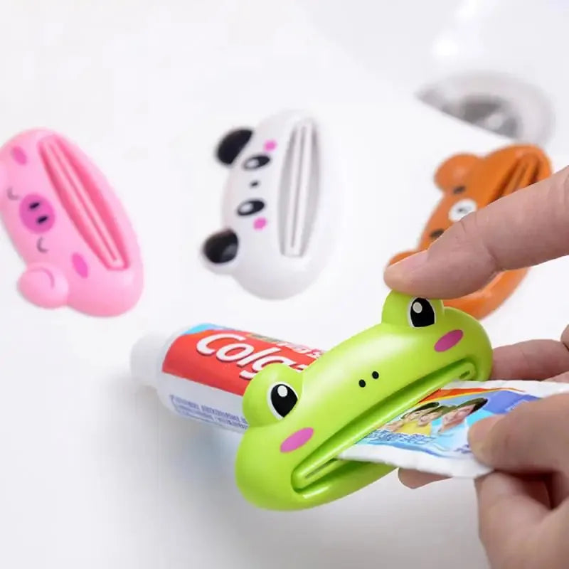 Animal Toothpaste Tube Squeezer & Roller Dispenser – 1/2/3 Pack