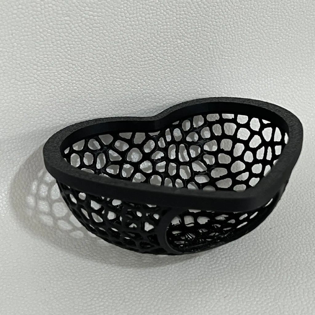 Heart Shape Floating Betta Hide Resting Cave Shrimp 3D Printed Fish