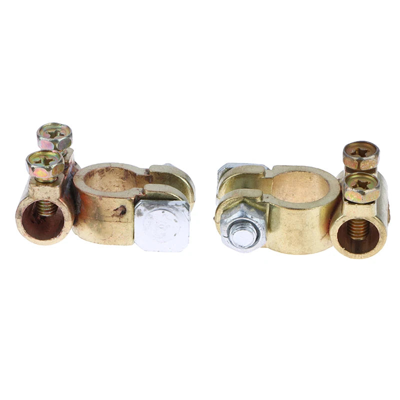 1 Pair 12V Leisure Battery Terminals Connectors Clamps Car Van