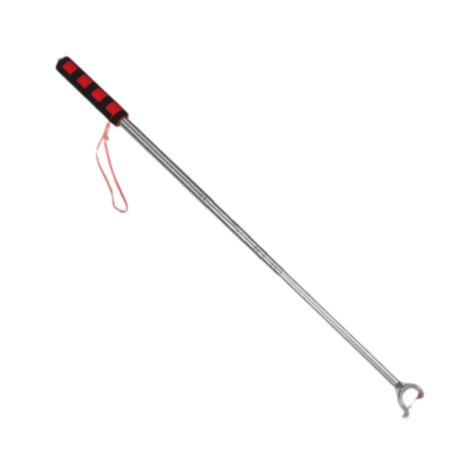 Mushroom Picking Tool Stainless Steel Adjustable Extendable Two Prong Hook Mushroom Foraging Picker Telescopic Pick up Tool Zpaxo