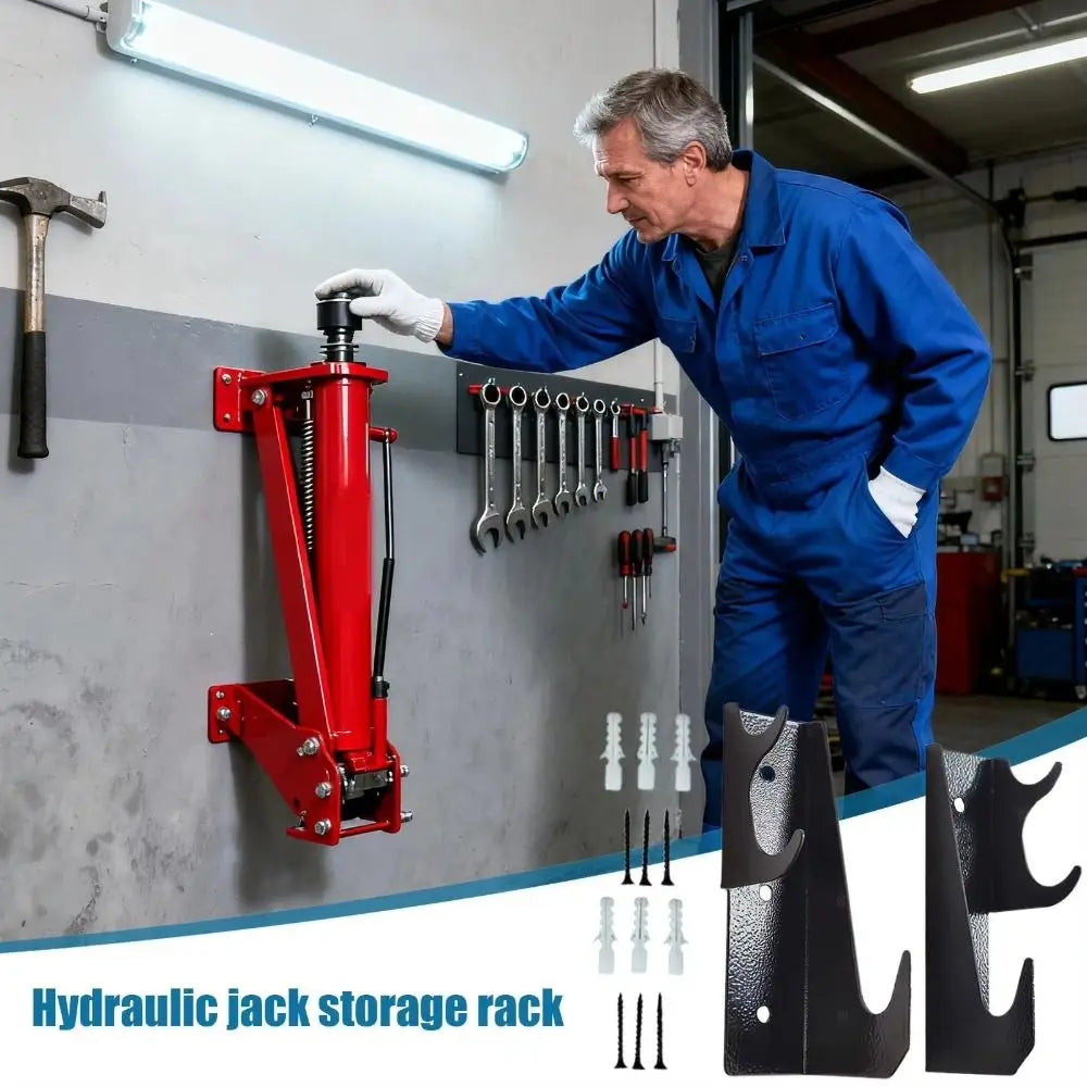 Heavy Duty Steel Wall Mount Bracket Universal Space Saving Jack Zpaxo