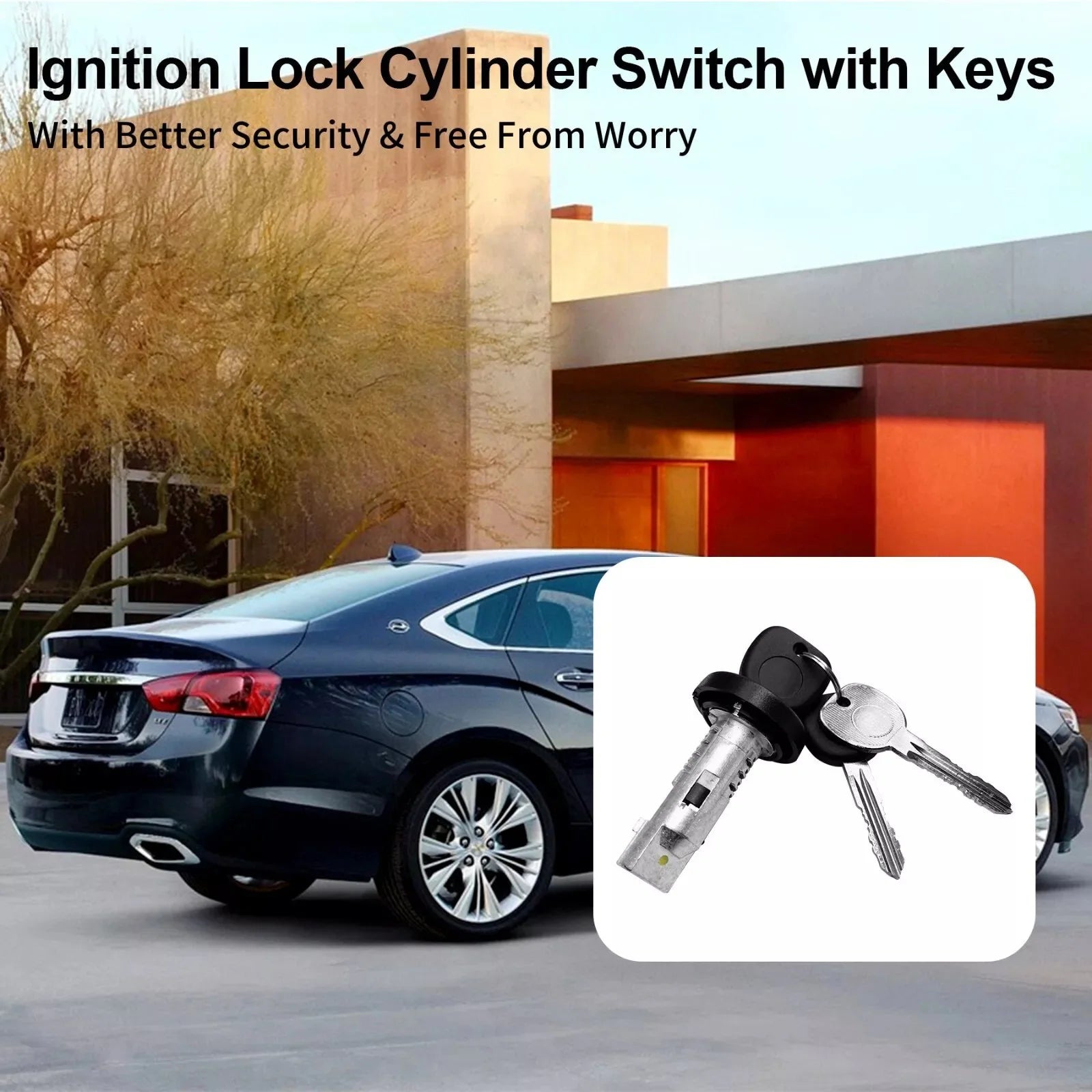 Ignition Switch Lock Cylinder Keys 15794826 Chevy Silverado Suburban