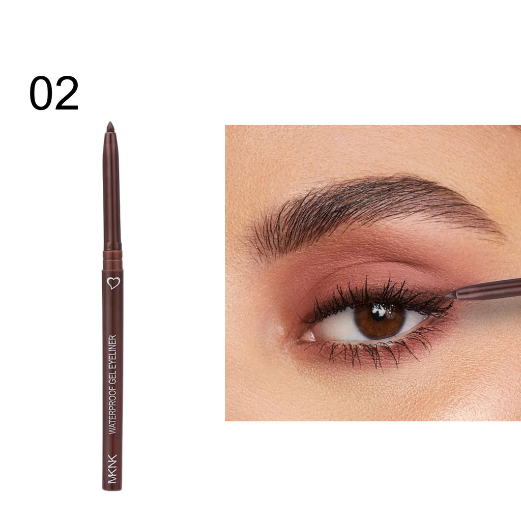 Lasting Waterproof Matte Silkworm Eyeliner Pen Not Blooming Quick Drying Eye Liner Gel Pen Eye Shadow Pen Makeup Zpaxo 02
