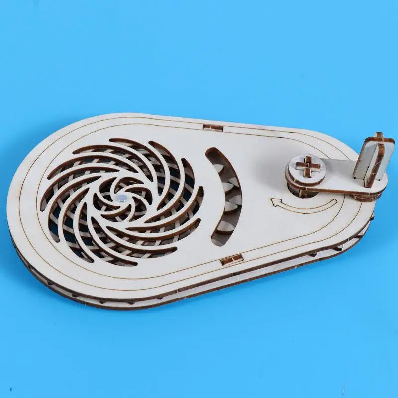 DIY Wooden Optical Illusion Spinner Kit – STEM Toy for Kids