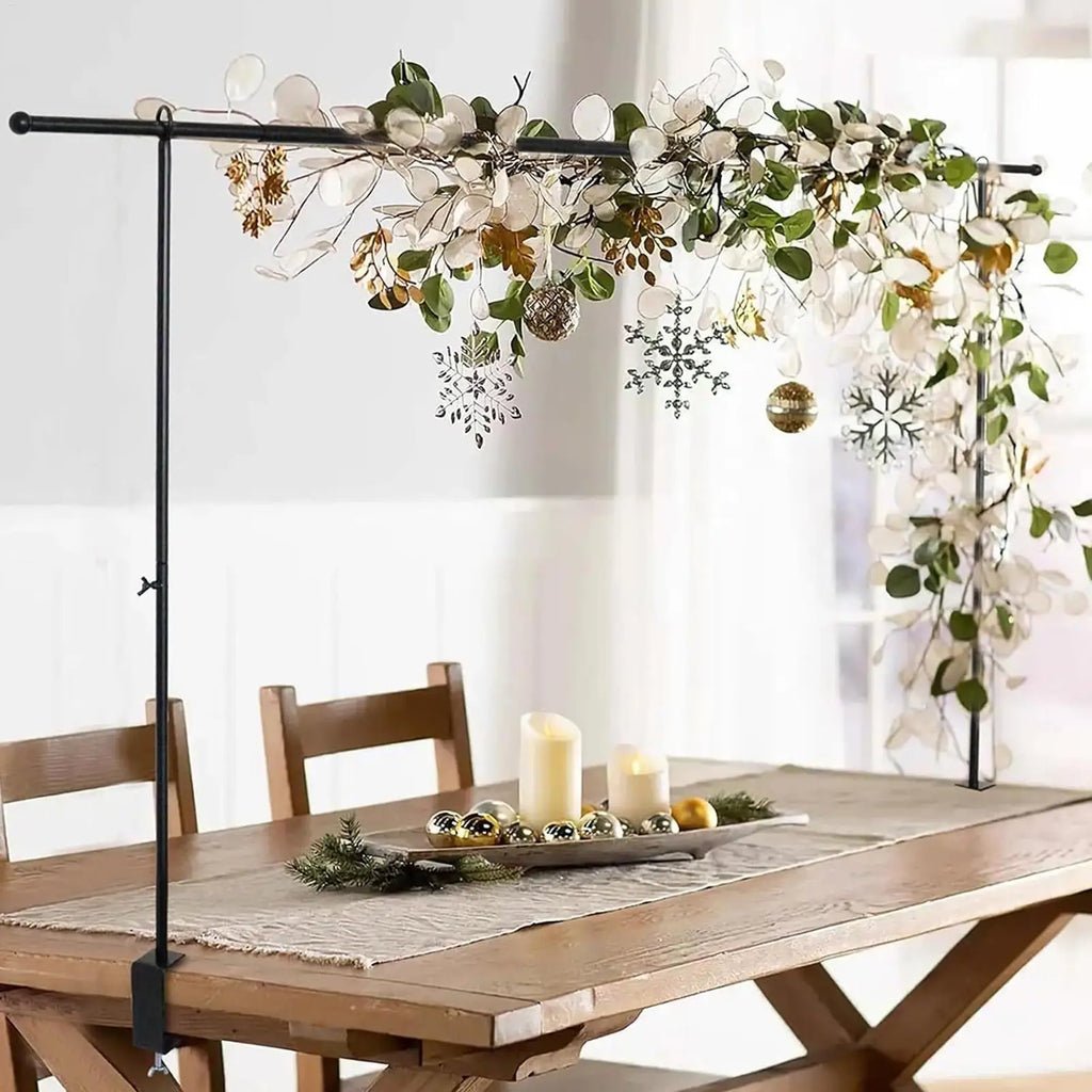 Over Table Rod Stand Frame Party Christmas Garland Balloon Banner