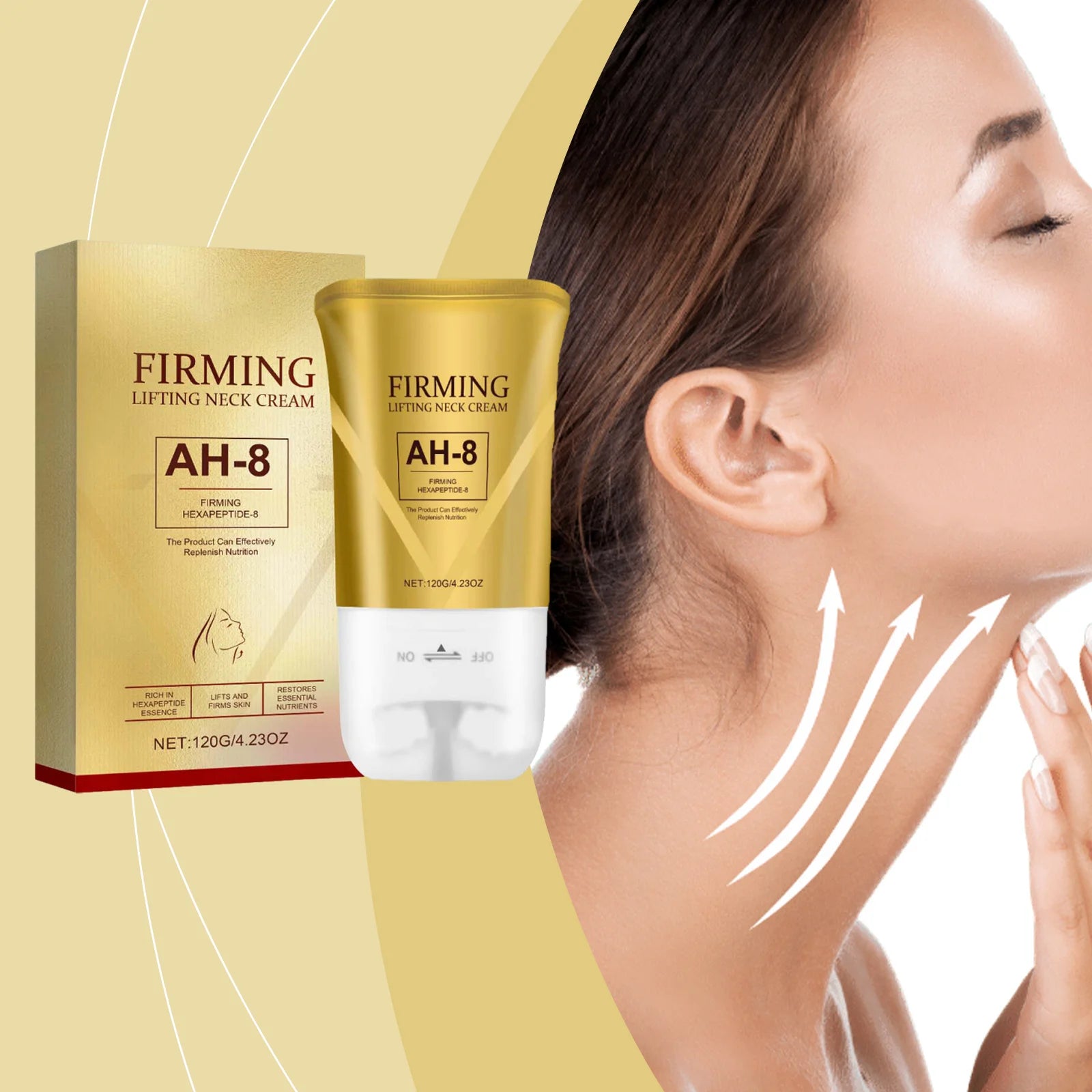 Jaysuing Neck Firming Roller Cream – Wrinkles & Double Chin Neck Firming Cream Zpaxo