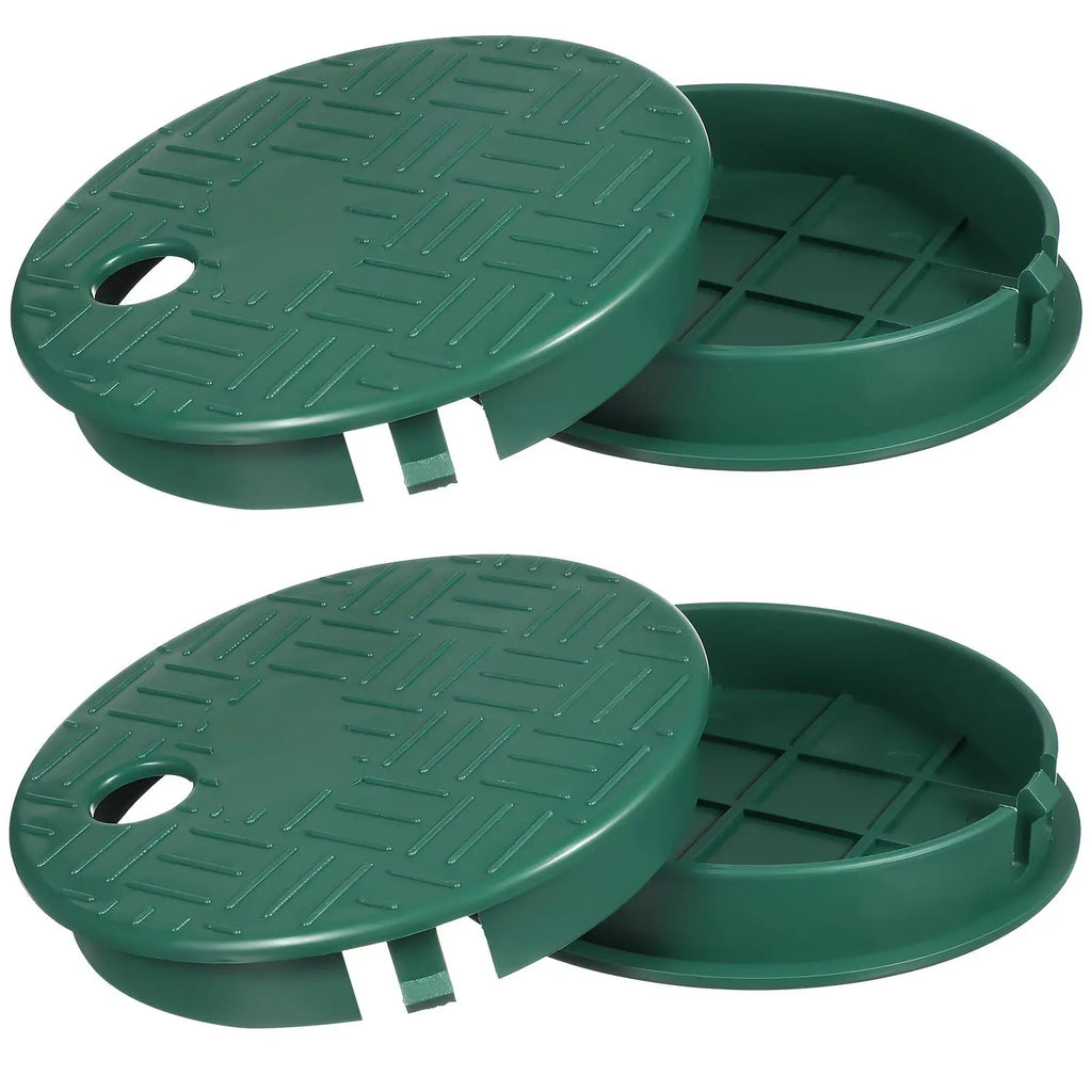 Circular Valve Box Cover Sprinkler System Irrigation Control Water