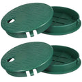Circular Valve Box Cover Sprinkler System Irrigation Control Water