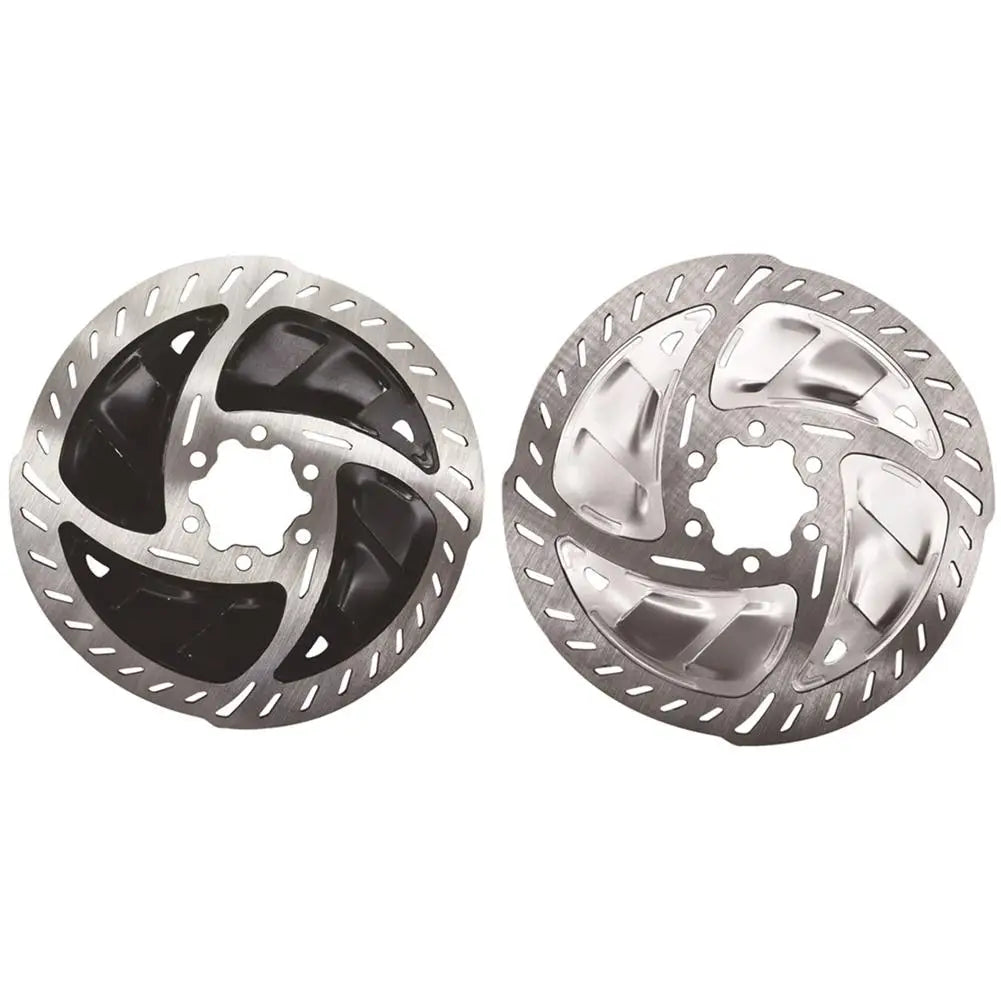 2Pcs MTB Road Bike Radiator Cooling Fins Disc Brake Rotors with Bolts (Silver) Zpaxo