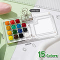 Travel Watercolor Palette Set – Mini Pocket Artist Painting Kit