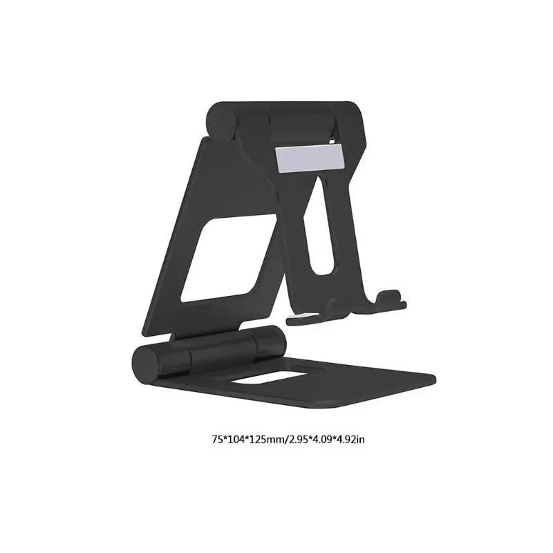 652F Multi-Angle Cell Phone Stand for Desk Dual Foldable Desktop Phone Holder Non Slip Cradle for All Smartphones Tablets Zpaxo