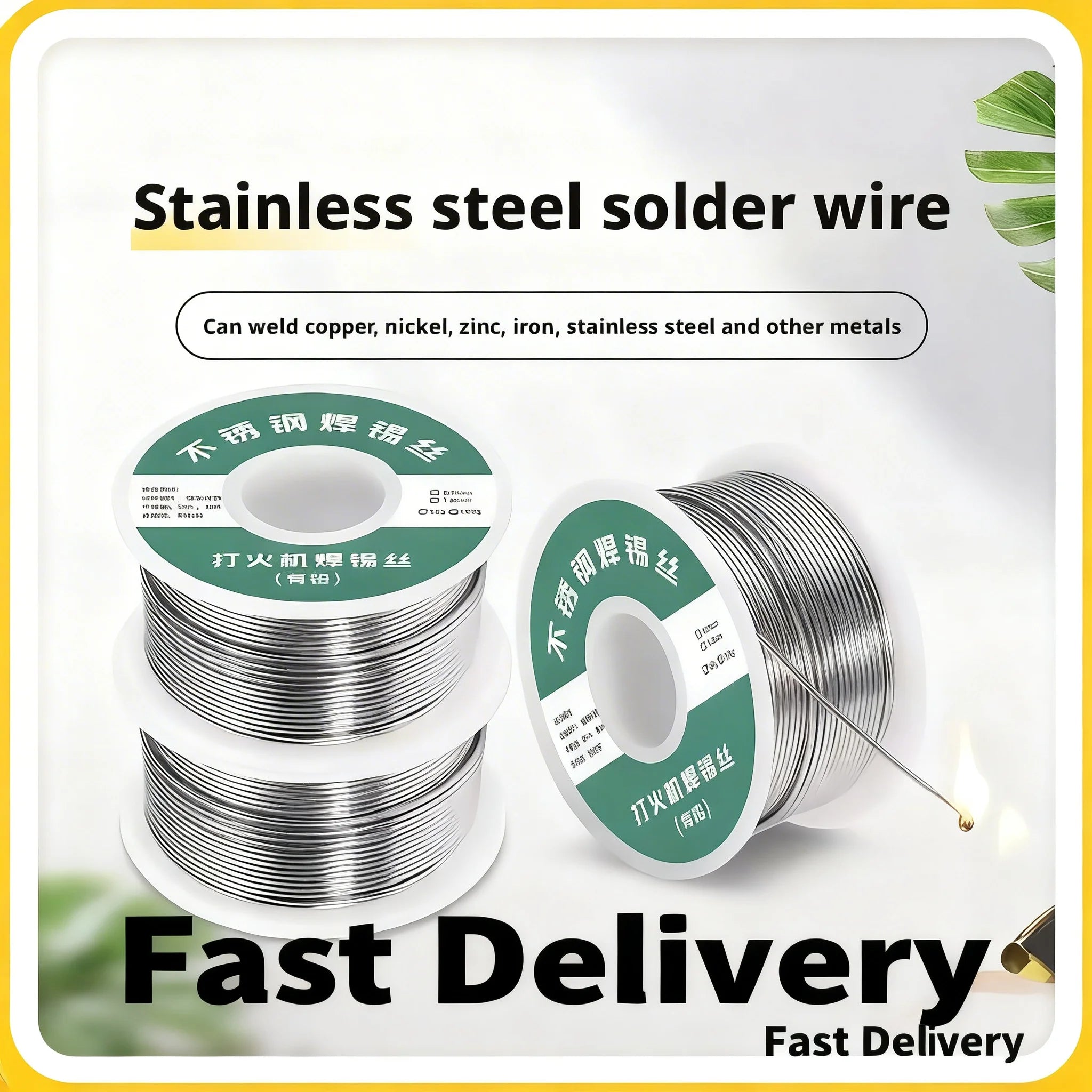 No-Clean Rosin Core Solder Wire 2% Flux – 20g 50g 100g Roll Solder Wire Zpaxo 20G