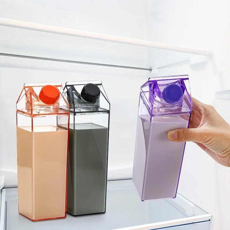500ml BPA-Free Clear Leakproof Sport Water Bottle – 17oz Reusable Water Bottle Zpaxo
