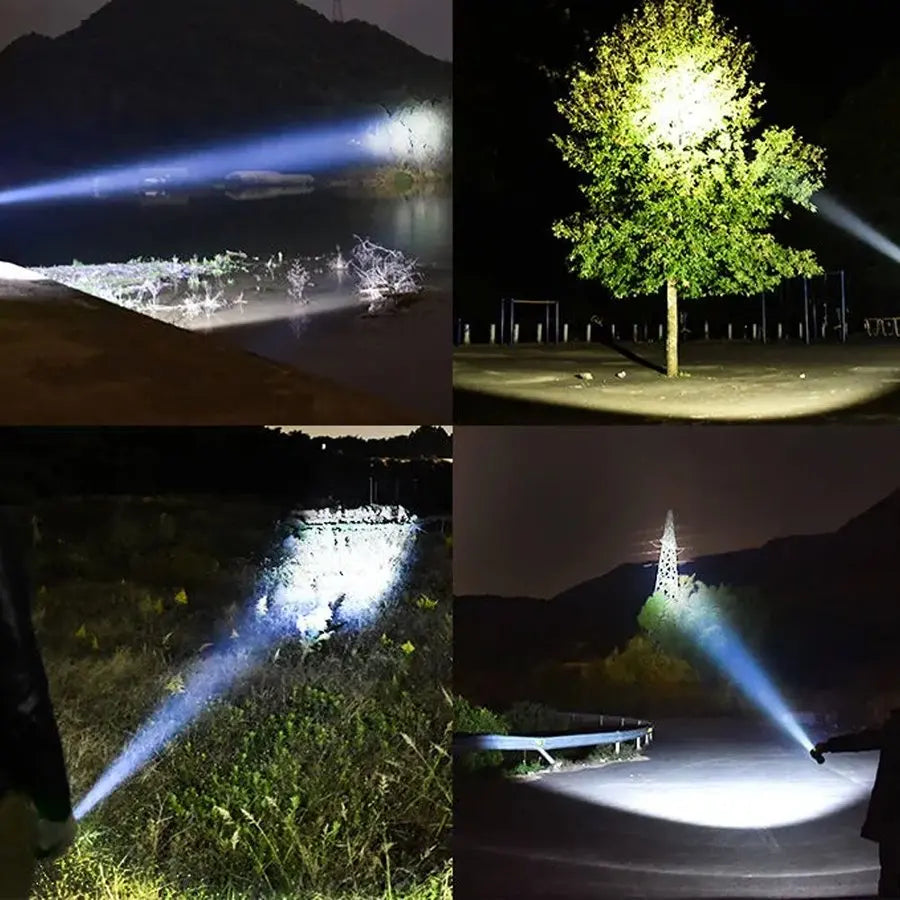 POCKETMAN 3800 Lumen USB Rechargeable LED Flashlight – 3 Modes