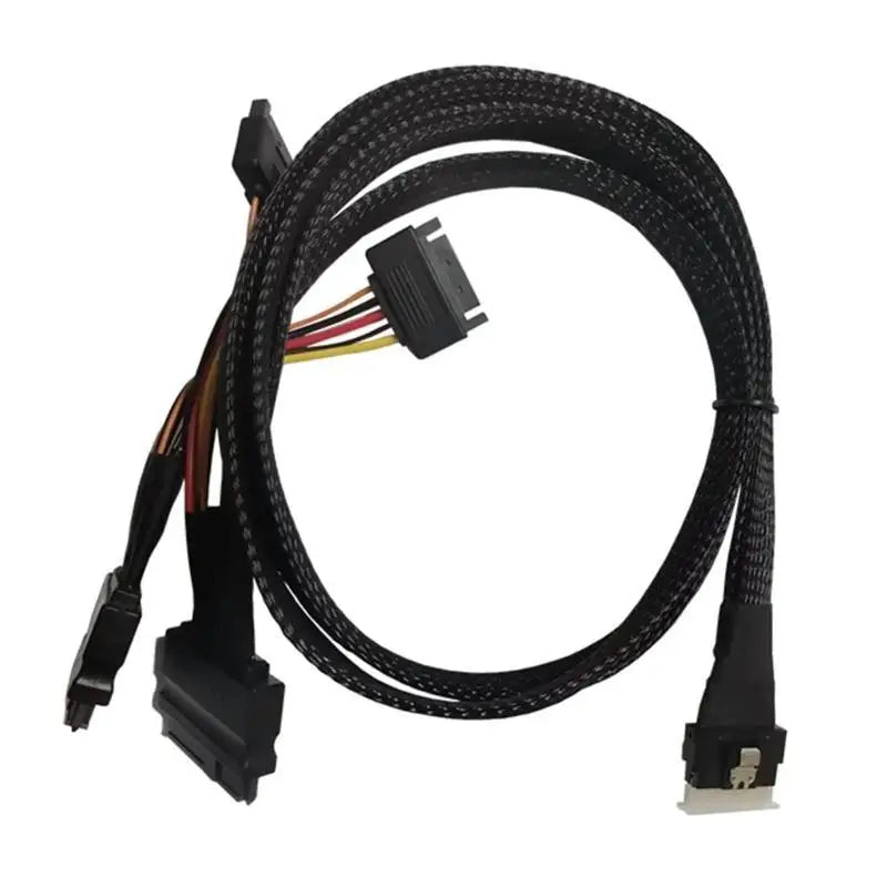 652F Durability SFF8654 8i 2SFF-8639 NVME Data Cable Adapter Works Zpaxo