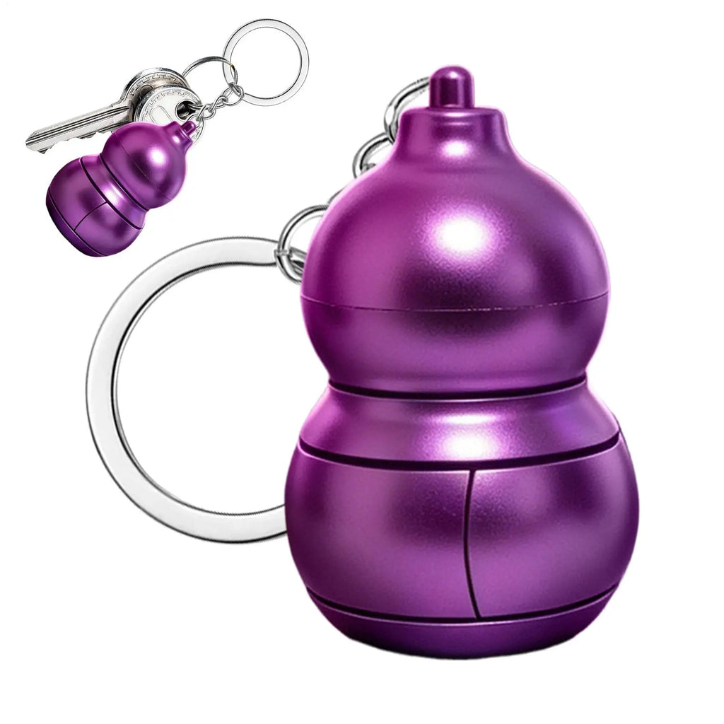 Fidget Sensory Toys Gourd Shape Small Magnetic Rotating Gadget Sensory Toys For Adults Home Office Desk Classroom School Party Zpaxo